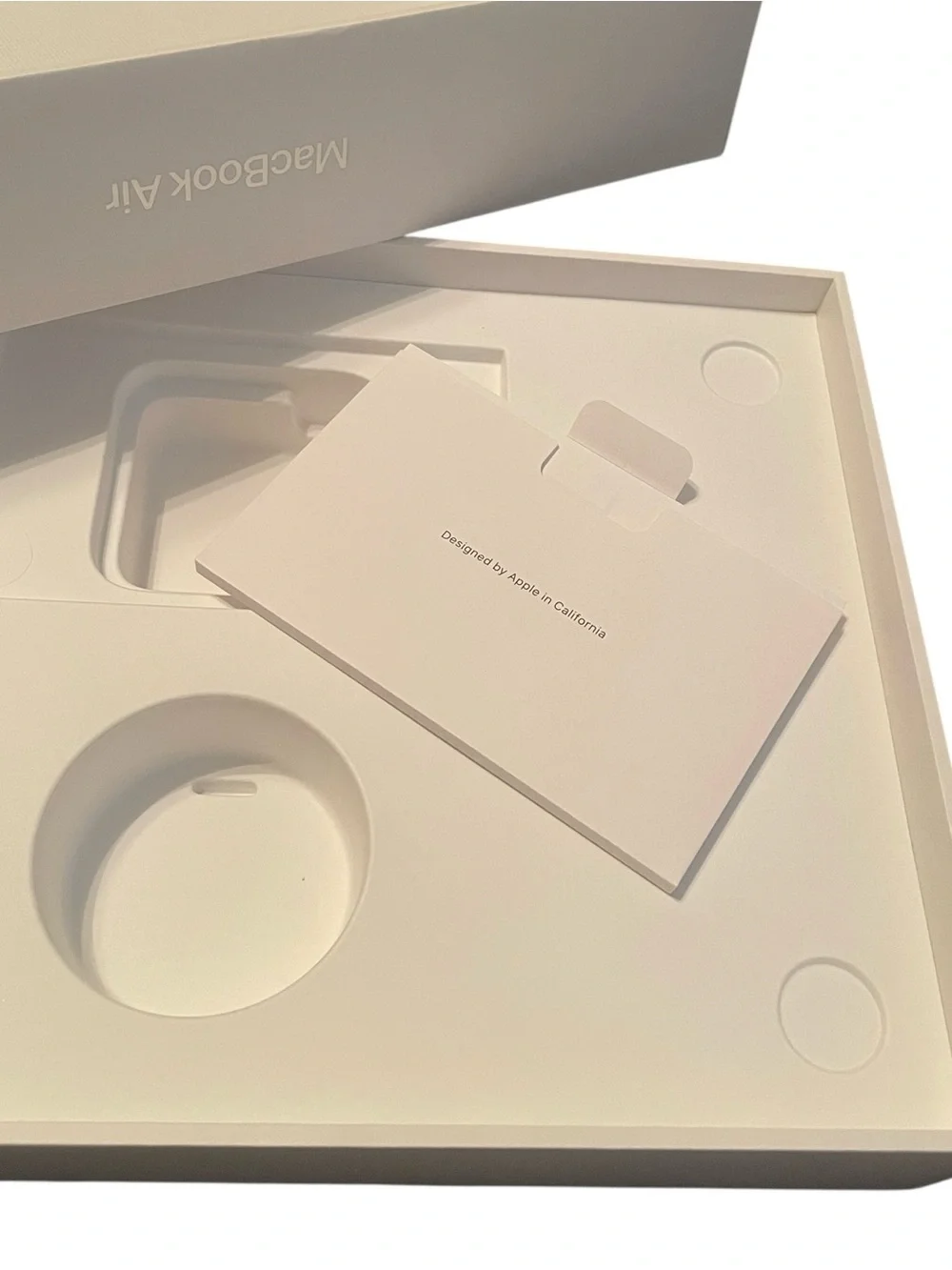 Apple MacBook Air 13” 2020 M1 Chip Model A2337 256GB Silver EMPTY BOX